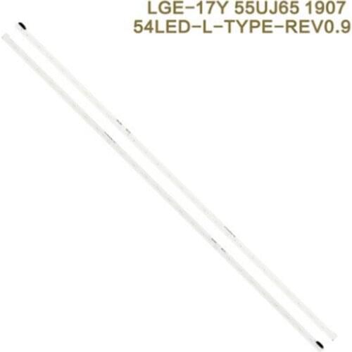 LED backlight strip for LG 55UJ6540 LGE_17Y 55UJ65 1907 54LED_R_TYPE L_type 55UJ701V 55uj651 HC550EGG New 2 PCS/set 600mm