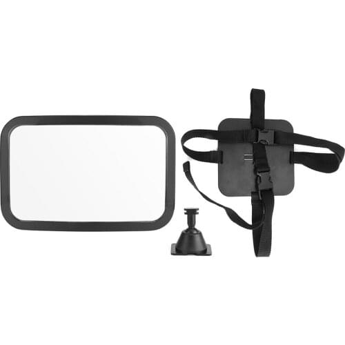 Universal Car Rearview Mirror Adjustable Car Inner Rearview Mirrors Wide Angle Back Safety Seat Easy View Monitor