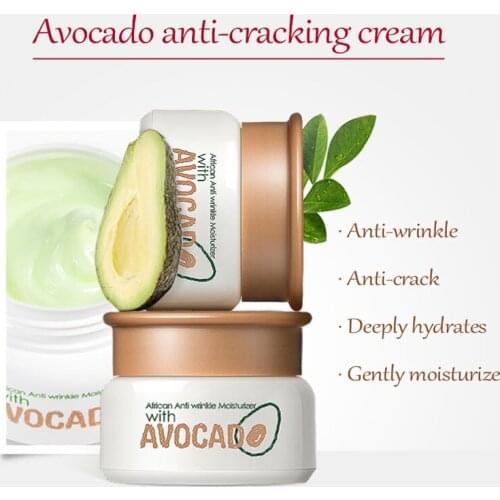 Face Cream Moisturizing Whitening Nourishing Repair Anti-Cracking Deep Hydrating Collagen Avocado Extract Unisex Skin Care 35g