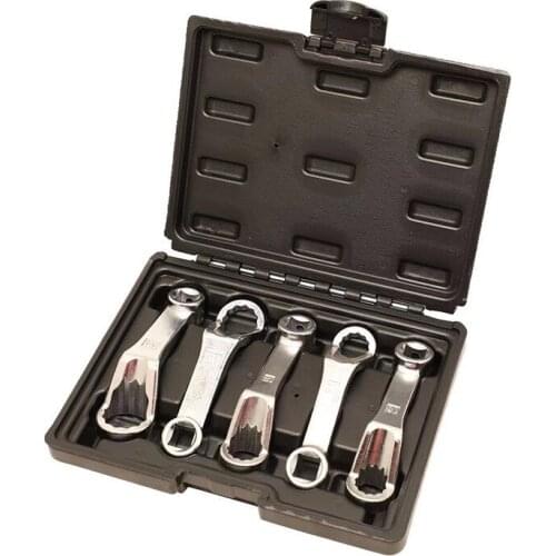 5PCS Rear Camber Adjustment Insert 16/17/18/21/24mm Socket Four-wheel positioning chassis detection wrench for V-W AU-DI