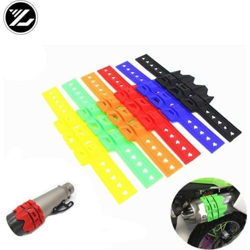 Motorcycle Exhaust Muffler Pipe Heat Shield Cover Guard Exhaust anti-iron cover for Kawasaki KX KLX KFX KDX 65 80 85 125 250 250