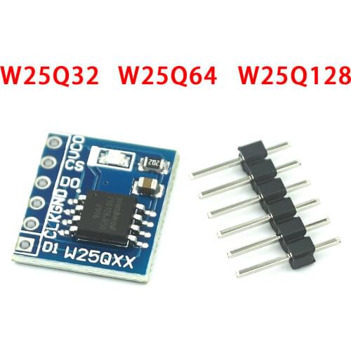 W25Q32 large capacity FLASH storage module SPI interface BV FV STM32 code