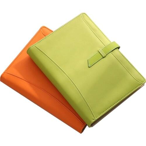 TATCAT A5 Size Lockable Diares Leather Locking Spring Binder Diary TPN065