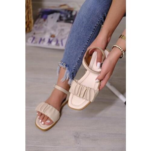 Sens Shir Detailed Woman Sandals