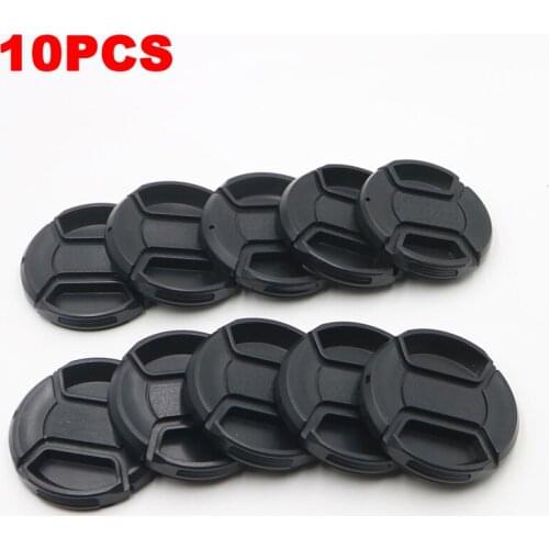 10PCS for Nikon Tamron Sigma Sony Canon 62mm Front Snap-on Lens Cap Hood Cover Lens Cap lens Protector