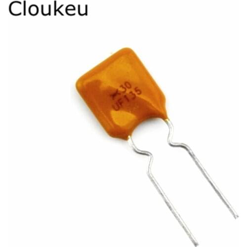 10Pcs RUEF135 PPTC Resettable fuse 30V 1.35A 1350MA UF135