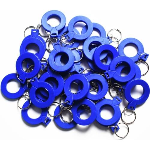 100pcs 125Khz Key Copy Rewritable Writable Rewrite EM ID T5577 keyfobs RFID Tag Ring Card Proximity Token Access Duplicate