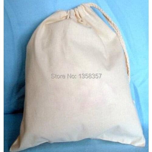 100pcs/lot CBRL small cotton jewelry pouch cotton gift pouch cotton drawstring pouch bag buggy bag jewelry bag