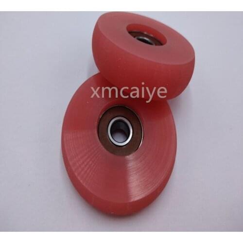 2 pcs Roland Press paper Wheel Polyurethane Walking Wheel Roland Offset Printing Machine Accessories