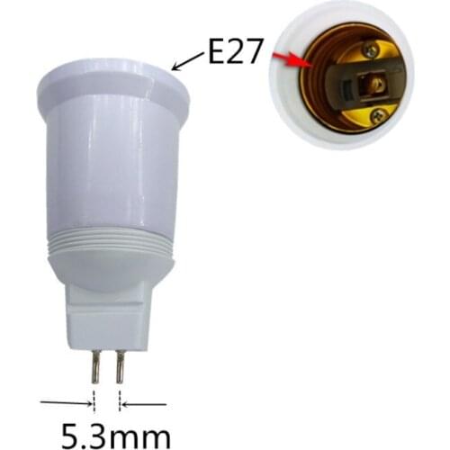 MR16 Lamp socket adapter MR16 to E27 lamp base MR16 turn to E27 lamp holder turn to MR16 Lamp head converter G5.3 TO E27