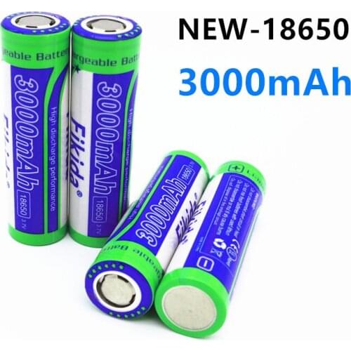 3.7V 3000mAh original 18650 Battery 30A High Discharge 18650 Rechargeable Batteries for Flashlight Tools Battery