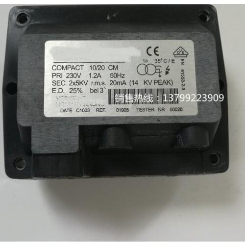 8KV burner ignition coil 2 * 5KV high voltage package burner transformer