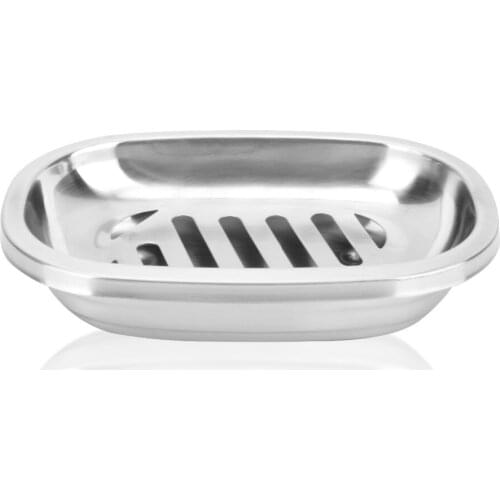 Stainless Steel Water Leaking Type Soap Dishes