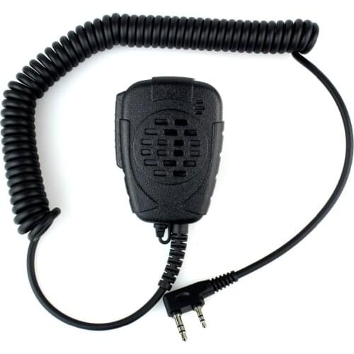 New walkie talkie K-SM12 Handheld Microphone Speaker Mic IP54 Waterproof for Kenwood TK2130 TK370 BAOFENG UV5R Speaker Mic