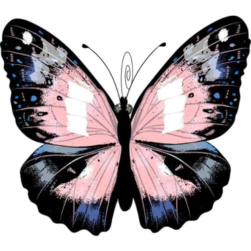 Personality High Quality Butterfly Decals PVC Motorcycle Car Sticker Cover Scratches Waterproof Window Windshield Accessories