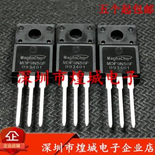 Original 5PCS/ MDF9N50F TO-220F 900V 5A