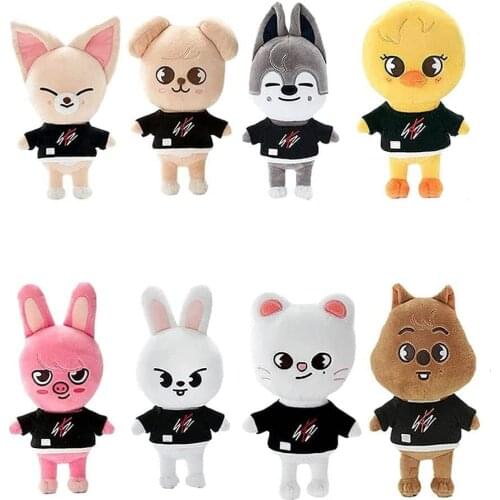 20cm Anime Skzoo Plush Toys Cute Soft Stuffed Stray Kids Cartoon Companion For Kids Adults Fans Dolls For Kid Christmas Gift