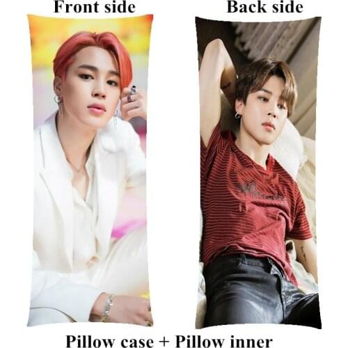 Girl gift jimin hugging pillow long customized body Pillow including inner filler