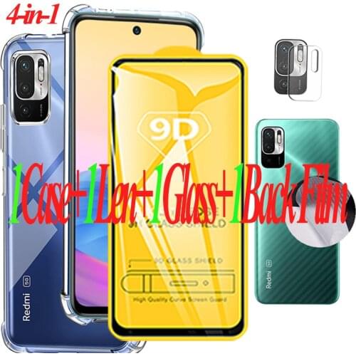 Shockproof Case Redmi Note 10T Clear Phone Back Cover for Redmi Note 10 T /Pro/S 9T 5G Original Case For Xiaomi Redmi Note 10 T