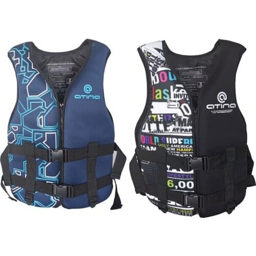 Neoprene Life Vest Men Women Life Jacket Buoyancy Lifejacket Fishing Surfing Swimming Boating Drifting Floating Clothes