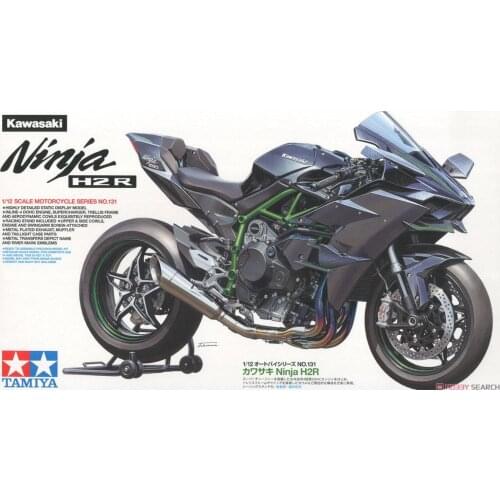 Tamiya 14131 1/12 Scale Sport Bike Model Kit Kawasaki Ninja H2R Motorcycle H2-R