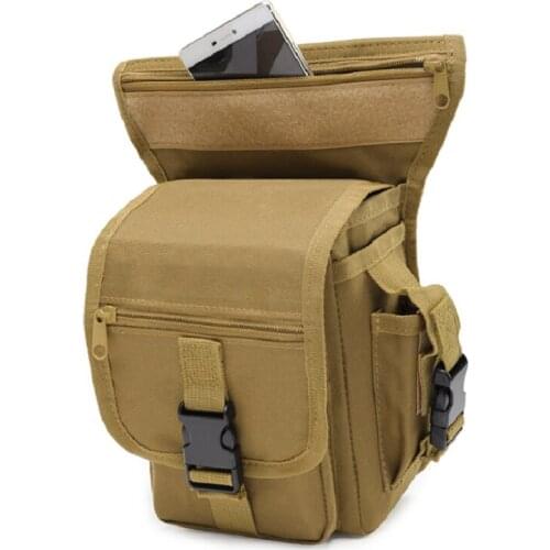 Outdoor Camouflage Multifunctional Leg Bag Outdoor Sports Bag Waterproof Tactical Leg Bag