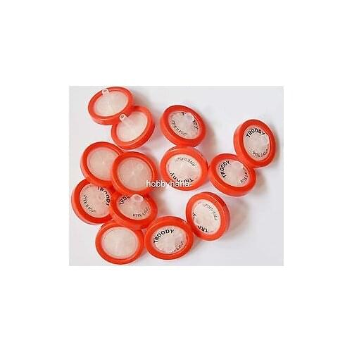 100pcs PTFE Syringe Filters 25mm Diameter 0.45um non-sterilized