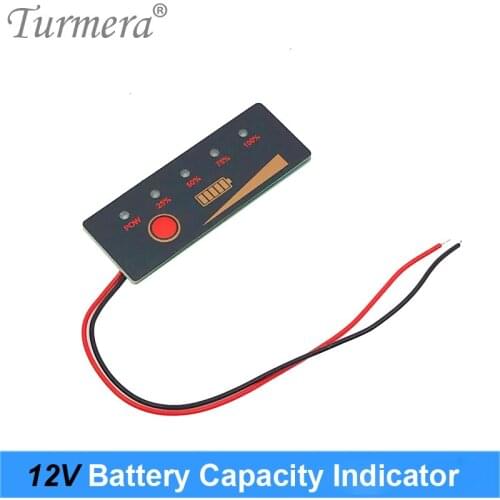 12V Battery Capacity Indicator for 3S 12.6V Storage Box Lithium Battery and Uninterrupted Power Supply Dropship Tester Turmera A