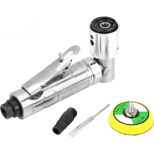 15000rpm 90 Degree Air Polisher Orbital Sander Eccentric Polishing Machine Pneumatic 15000rpm Grinding Tools Professional