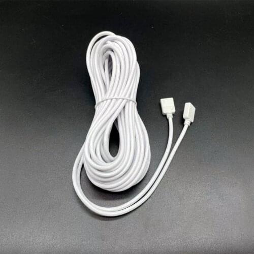 4pin Power Extension Cable Cord Wire 1M 2M 5M 10M Flexible Connector wire For Security Camera 2835 5050 RGB LED Strip Light