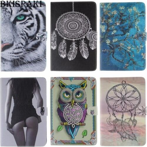 Wallet Flip Case For Samsung Galaxy Tab A 8.0 SM T380 T385 Tablet Protective Cover PU Leather TabA SM-T385 SM-T380 Cover Funda