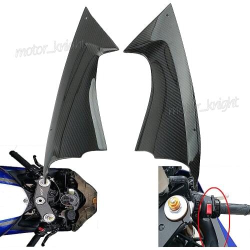 Motorbike Parts New Carbon Fiber Look Ram Air Tube Cover Fairing Parts For Yamaha YZF R6 2008-2016