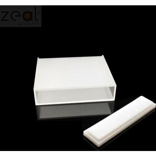 FOR 1PCS Quartz Cuvette Infrared Spectrophotometer Dedicated 40mm Optical Path Water Gel Quartz