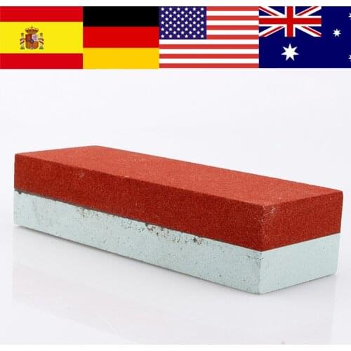 Two Sides Knife Razor Sharpening Stone 400# 1500# Whetstone Sharpener Polishing