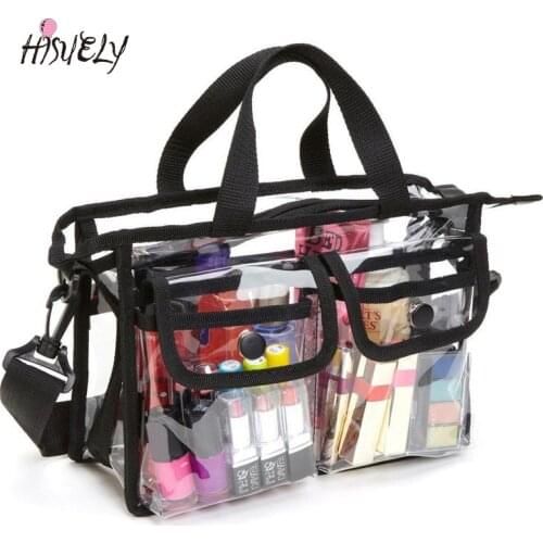HISUELY Transparent Cosmetic Bags