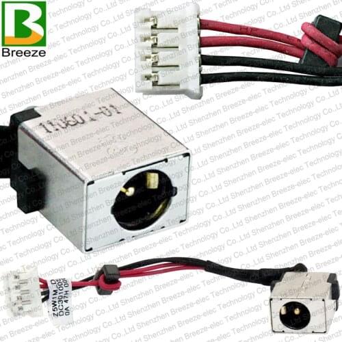 Tested New Laptop AC DC POWER JACK socket Cable wire connector FOR Acer Aspire ES1-520 ES1-511 ES1-521 E15 ES1-522 DC30100SJ00