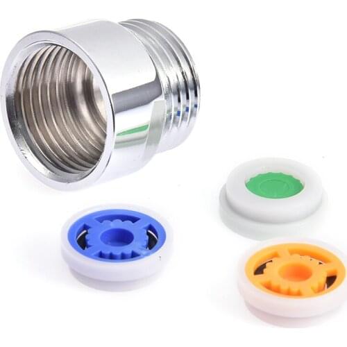 4PC Bathroom shower top spray shower set 1/2 inch adapter dedicated restrictor valve Save water Faucet extender With tube