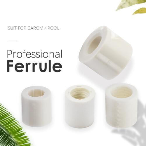 Billiard Ferrule 2Pcs Rod Pool Cue Stick Carom Cue Ferrules XTC Ferrule Phenolic Tube Ferrule Professional Billiards Accessories