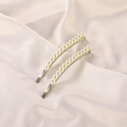 New Fashion Jewelry Imitation Pearl Hairpin Simple Statement Hairpin Wholesale Hair Jewelry Women Accessories Hair Accessories
