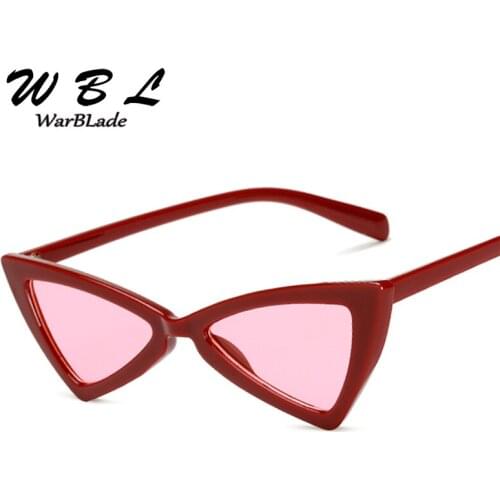WarBLade 2019 New Fashion Sexy Ladies Cat Eye Sunglasses Women Brand Designer Clear Glasses Sun Glasses For Female Classic