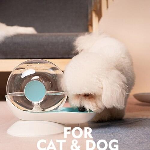 2.8L Bubble Dog Drinking Water Bowl Fountain Automatic Cat Puppy Portable Feeder Water Drinking Container Dispenser