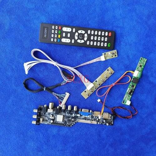 Screen drive board For M190CGE/M190MWW4/LM190WX2 LVDS 30-Pin DIY Kit Digital Signal 1440*900 LED/LCD USB AV VGA HDMI-compatible