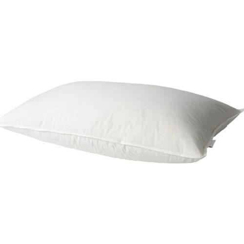 White goose feather pillow standard size 20*36 inches filled 39 oz soft type free shipping