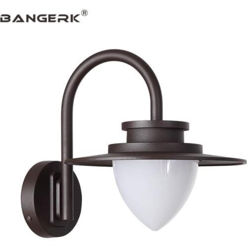 Nordic Outdoor LED Wall Light Modern Aluminium Waterproof Porch Lights Wall Sconce Lighting Garden Balcony Aisle Art Lamp Decor