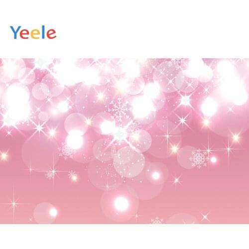 Vinyl Light Bokeh Backdrops Polka Dots Baby Birthday Glitter Photography Personalized Photographic Background For Photo Studio