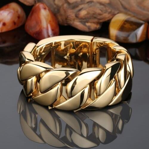 Von.Jovani Gold Bracelets For Men