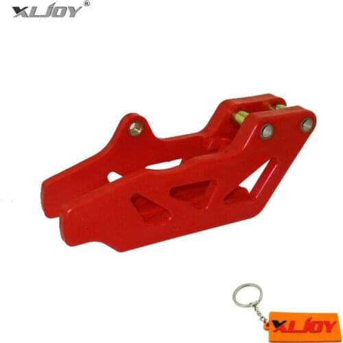XLJOY Red Chain Swingarm Guard Guide For Honda CRF250X 2007-2017 CRF450X 2008-2017 Pit Dirt Bike motorcycle Motocross