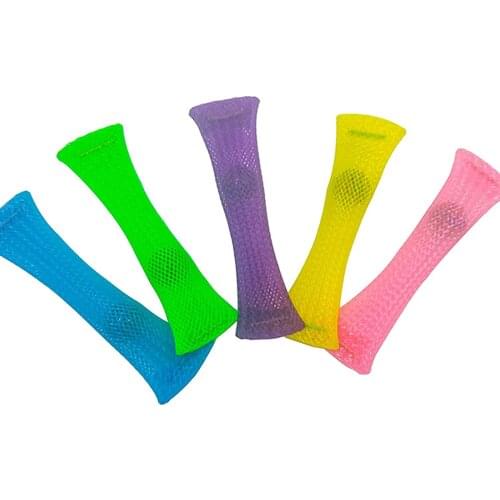 1/5 PCS Marbles Ball Fidget Toys Kids Adult Mesh and Marble Stress Relieve Toys for ADHD Anxiety Marble Decompression Toys