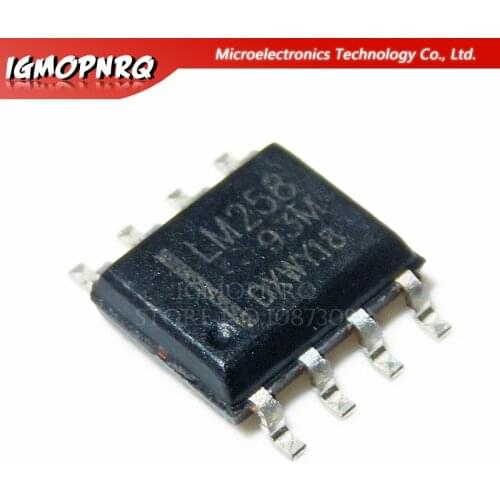 10PCS LM258DR SOP8 LM258 SOP SMD new and original IC