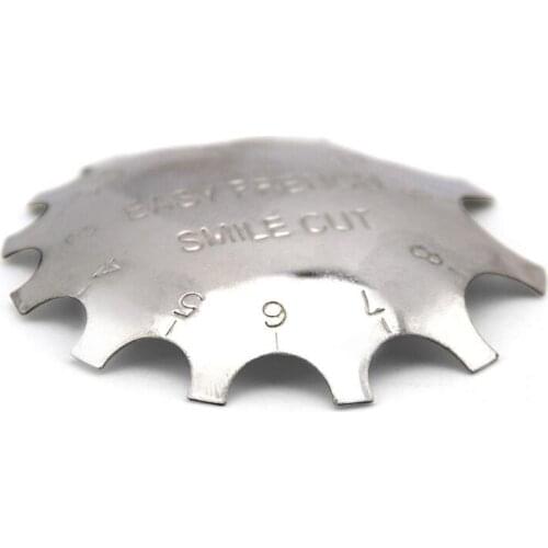 11 Sizes Regular Q Cutter French Manicure Nail Art Tool C-Shade Tips Pink White Trimmer, free ship cost